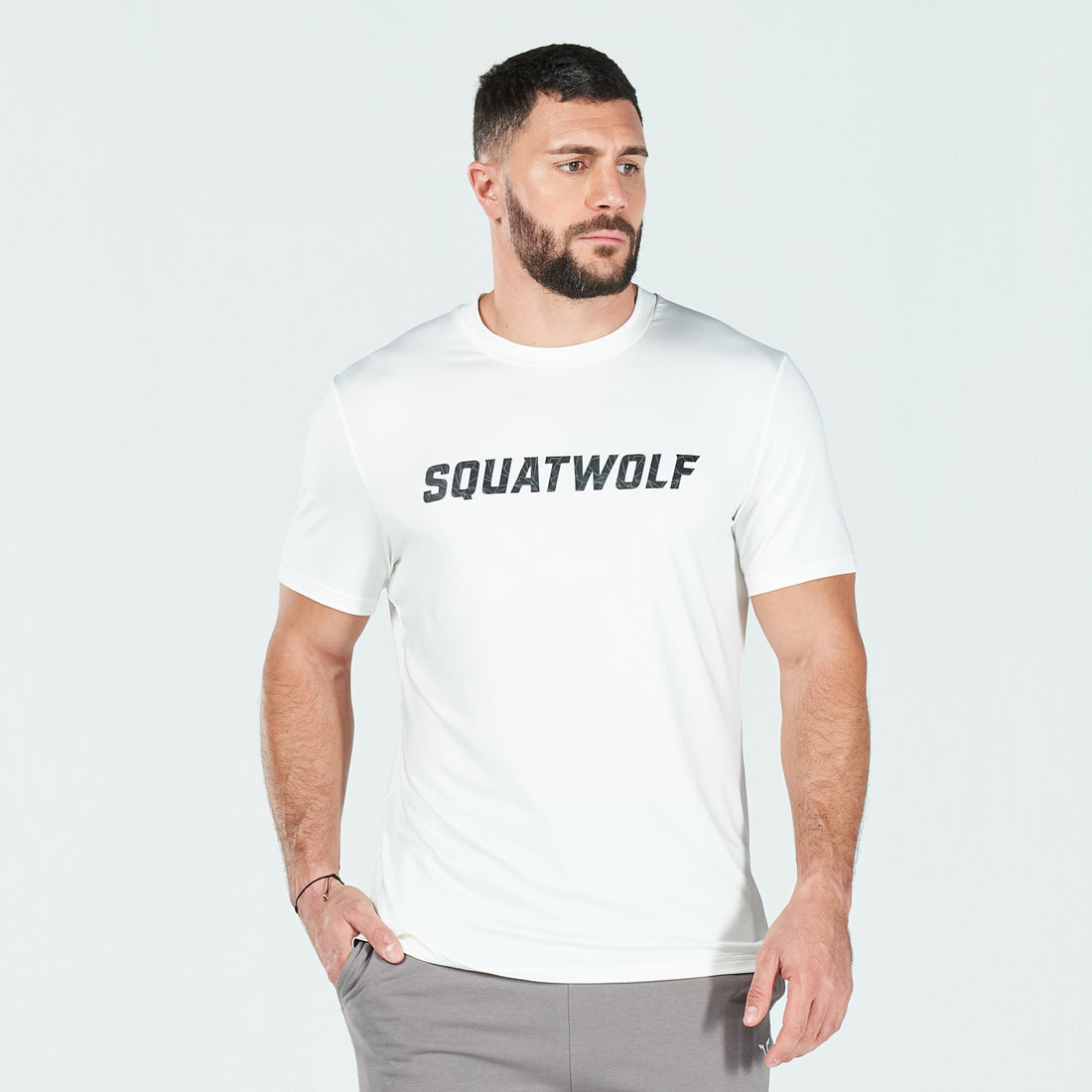 Core AeroTech Muscle Tee - Pearl White
